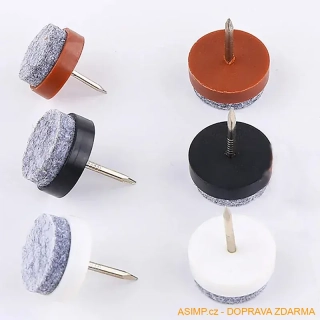 Ochranné špunty na židle (30 ks) / A-001402 / DOPRAVA ZDARMA