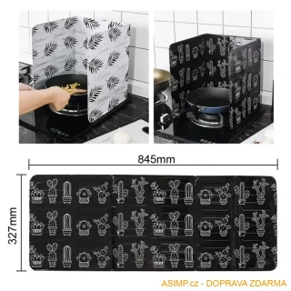 Kuchyňská hliníková zástěna / A-001151 / DOPRAVA ZDARMA