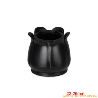 Špunty na nohy od židle (22 - 26 mm / 8 ks) / A-001672a / DOPRAVA ZDARMA