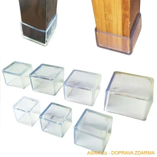 Ochranné špunty na židle (4 ks) / A-001729 / DOPRAVA ZDARMA