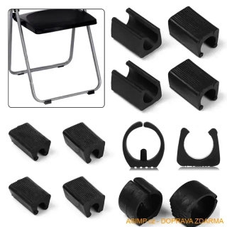 Ochranné špunty na rám židle (10 ks) / A-001730 / DOPRAVA ZDARMA