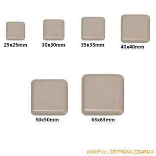 Ochranné samolepicí podložky na židle (4 ks) / A-002032 / DOPRAVA ZDARMA