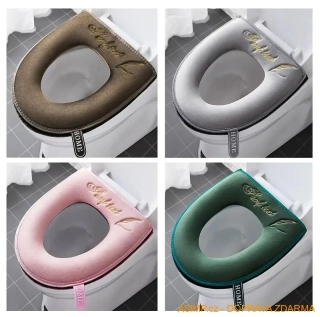 Hřejivý potah na záchodové prkénko (na zip) / A-002182 / DOPRAVA ZDARMA