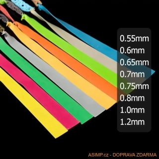 Náhradní gumičky do laserového praku (6 ks) / A-004100 / DOPRAVA ZDARMA