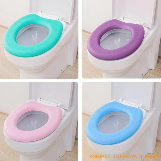 Omyvatelný potah na záchodové prkénko / A-004200 / DOPRAVA ZDARMA