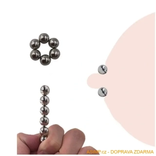 Erotický stimulátor - magnetické kuličky / A-003071 / DOPRAVA ZDARMA