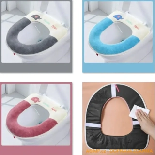 Hřejivý potah na záchodové sedátko / A-004117 / DOPRAVA ZDARMA