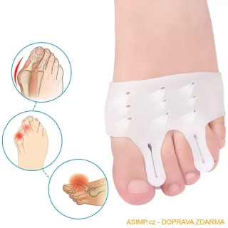 Korektor - oddělovač vbočeného palce a malíčku (2 ks) / A-003088 / DOPRAVA ZDARMA