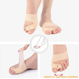 Silikonový korektor - oddělovač palce / A-003090 / DOPRAVA ZDARMA