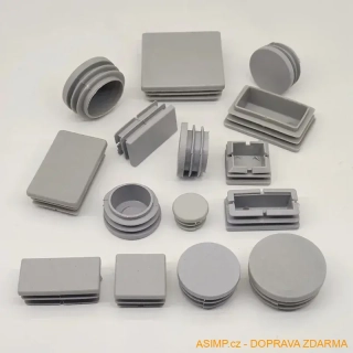 Ochranné špunty na židle (obdélníkové - 10 ks) / A-003159 / DOPRAVA ZDARMA