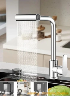 Kuchyňská otočná baterie / A-003168 / DOPRAVA ZDARMA