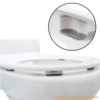 Protiskluzový polštářek na záchodové sedátko (4 ks)