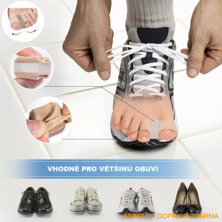 Korektor - separátor vbočeného palce (2 ks) / A-003276 / DOPRAVA ZDARMA