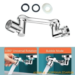 1080° perlátor na vodovodní baterii (1 mód) / A-004019 / DOPRAVA ZDARMA