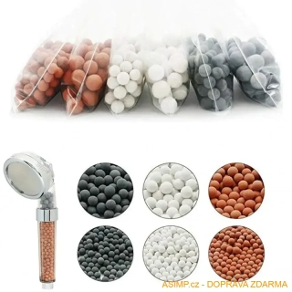 Náhradní keramické kuličky do úsporné sprchové hlavice / A-004025 / DOPRAVA ZDARMA