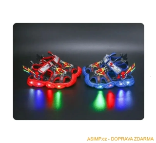 Letní sandály Spiderman