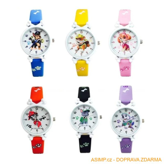Dětské hodinky - Tlapková patrola / A-004189 / DOPRAVA ZDARMA