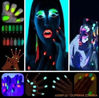 Fluorescenční prášek (10 g) / A-000540 / DOPRAVA ZDARMA