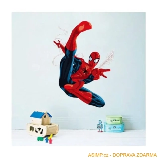 Nástěnná samolepka - Spiderman / A-004055 / DOPRAVA ZDARMA