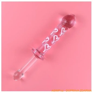 Skleněný double robertek / A-004133 / DOPRAVA ZDARMA