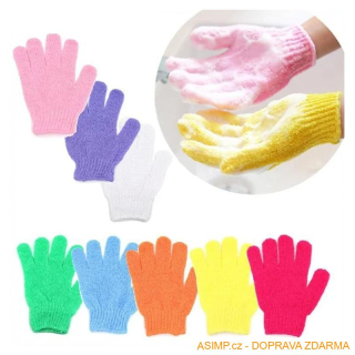 Koupací - mycí rukavice (pár) / A-000694 / DOPRAVA ZDARMA