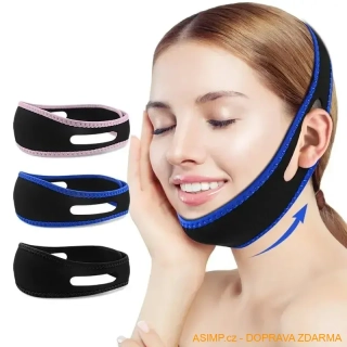 Prodyšný podbradní pás proti chrápání / A-003152 / DOPRAVA ZDARMA