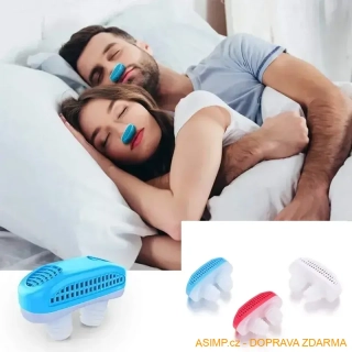 Spona - pomůcka proti chrápání / A-000943 / DOPRAVA ZDARMA